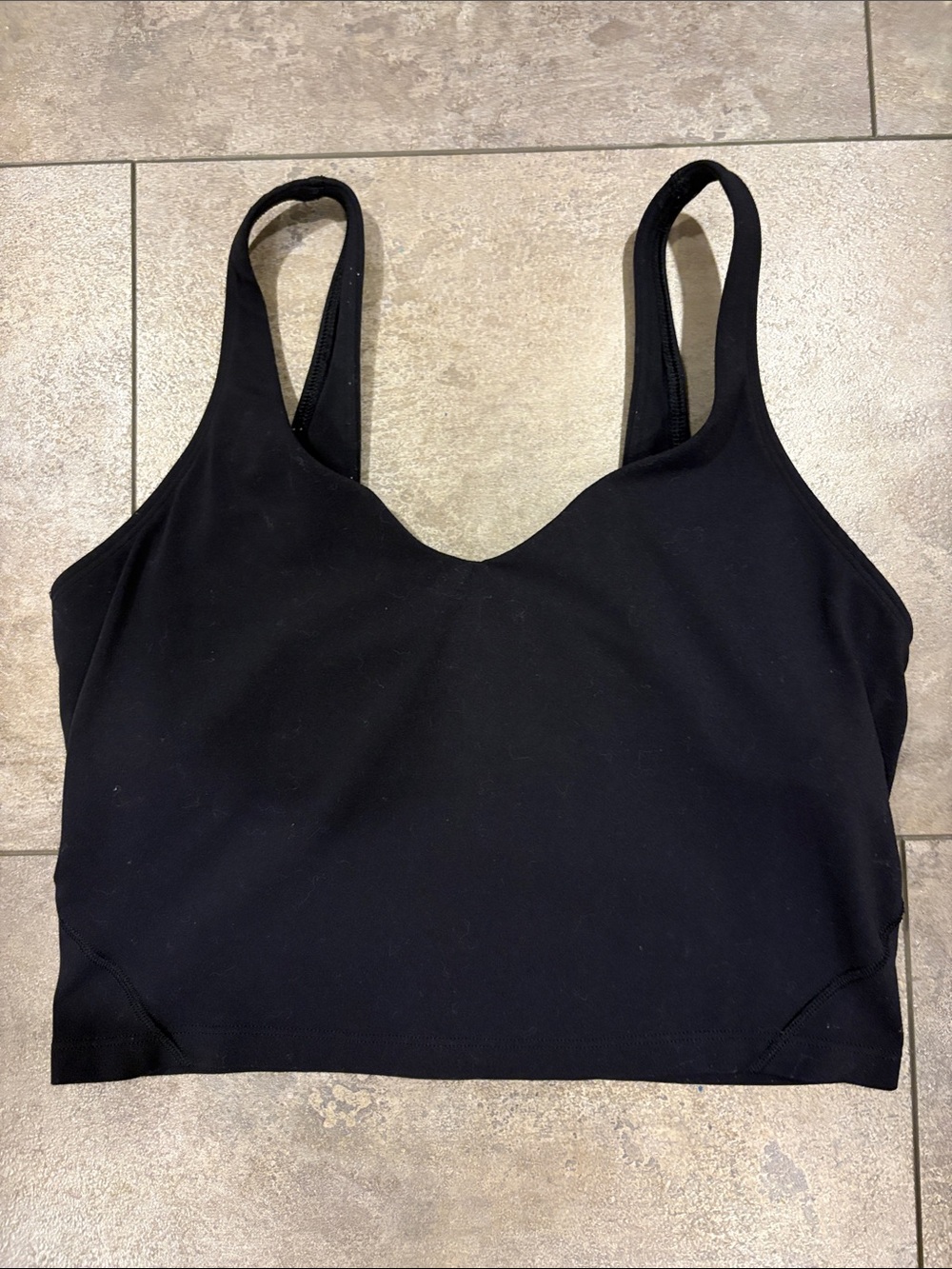 Lululemon Athletica Black Aline Tank